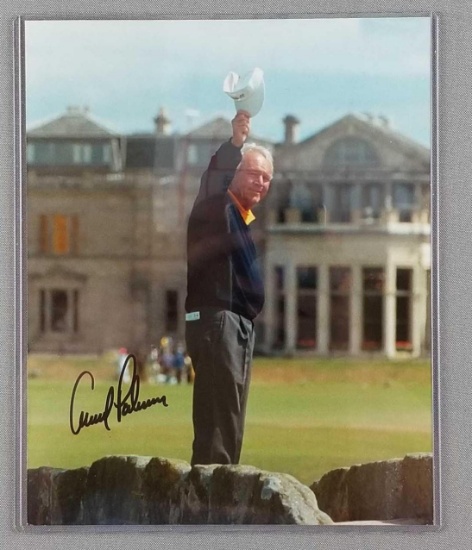 Arnold Palmer signed photograph