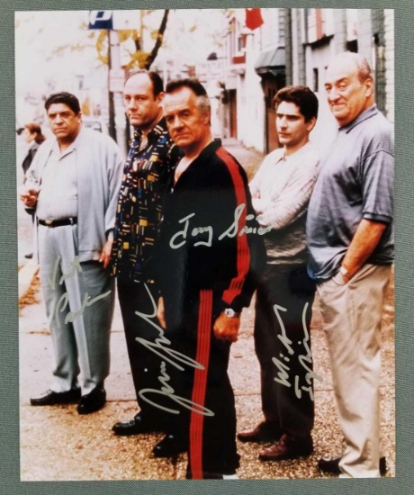 Signed Sopranos photograph