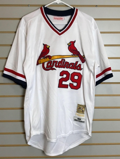 St Louis Cardinals Vince Coleman jersey