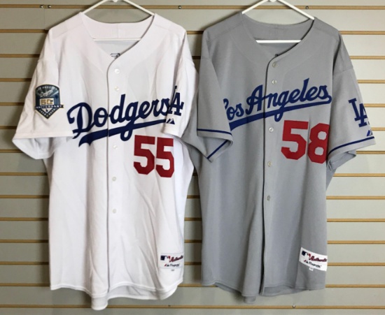2 Los Angeles Dodgers jerseys