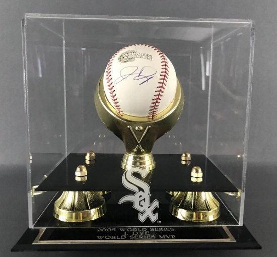 J. Dye Signed Baseball