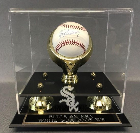 Jerry Reinsdorf Signed Baseball