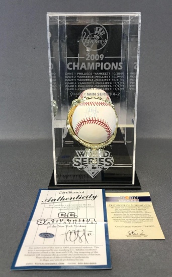 C.C. Sabathia Signed Baseball