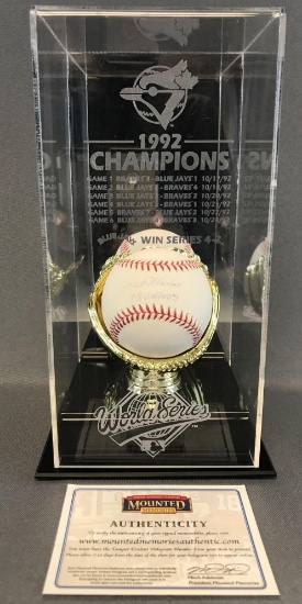 Jack Morris Signed Baseball