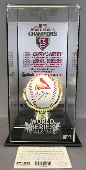 Lance Berkman Signed Baseball