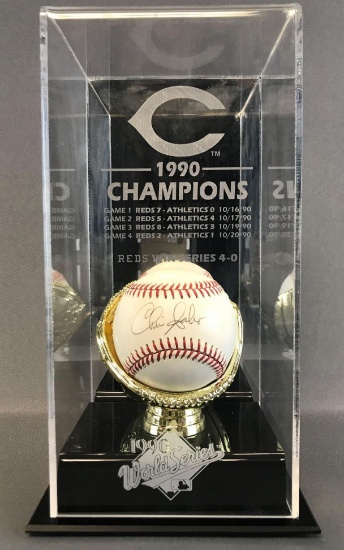 Chris Sabo Signed Baseball