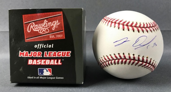 Signed John Danks Chicago White Sox Baseball with COA