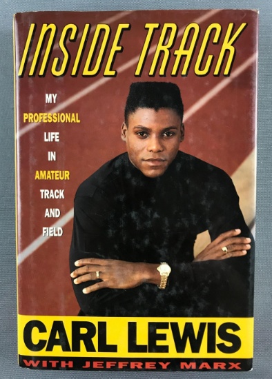 Inside Track signed by Carl Lewis