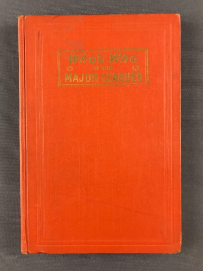 Who?s who in the Major Leagues 1943 edition book