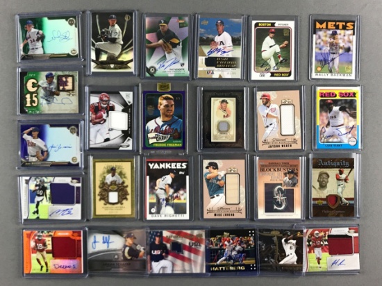 Group of 25 sports trading cards