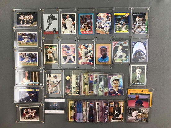 Group of 50+ assorted sports trading cards