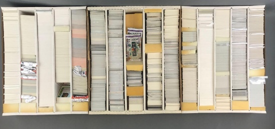 Group of 3 boxes assorted trading cards