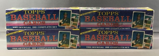 Lot of 4 Topps Factory Sealed Baseball Sets