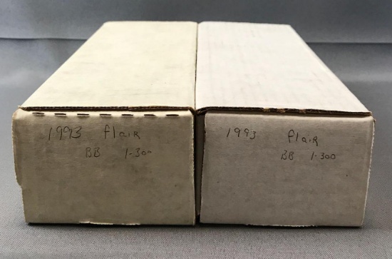 Lot of 2 Flair Baseball Sets
