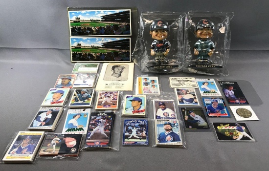 Lot of Chicago Cubs Memorabilia