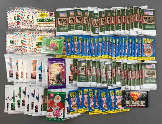 Assorted Unopened Trading Cards