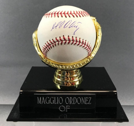 Signed Magglio Ordonez Detroit Tigers Baseball