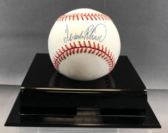 Signed Frank Robinson Baltimore Orioles Baseball