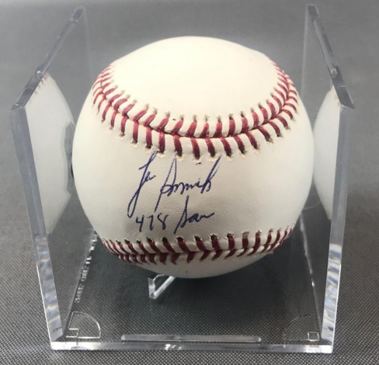Signed Lee Smith Chicago Cubs Baseball