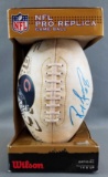 Signed Rex Grossman Chicago Bears special edition football