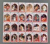 Group of 24 NBA All Star cards