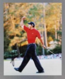 Tiger Woods signed photograph
