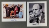 Signed Gerald Ford and Jimmy Carter photographs
