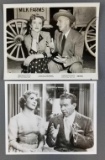 Jimmy Durante and George Burns signed photographs