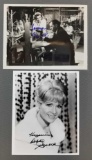 Lauren Bacall and Debbie Reynolds signed photographs