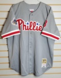 Philadelphia Phillies Eisenreich #8 1993 world series jersey