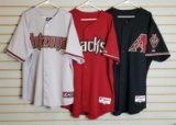 Group of 3 Arizona Diamondback jerseys