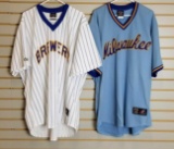 2 Milwaukee Brewers jerseys