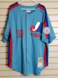 Montreal Expos #30 Raines jersey