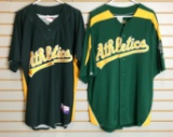 2 Oakland Athletics jerseys