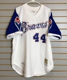 Milwaukee Braves Hank Aaron jersey