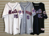 Group of 3 New York Mets jerseys