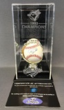 Joe Carter Signed Baseball