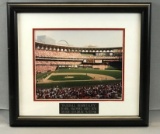 Mark McGwire Baseball Immortality Hit No.70 Framed Photo