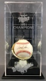 Scott Erickson Signed Baseball