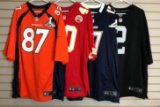 Group of 4 NFL jerseys