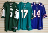 Group of 3 NFL jerseys