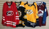 Group of 4 NHL jerseys
