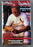 Red A Baseball Life signed book