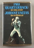 Signed Pro Quarterback: My Own Story by Johnny Unitas