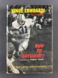 Run to Daylight by Vince Lombardi signed copy