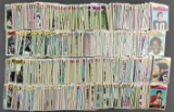 Group of Topps football cards