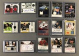Group of 15 sports trading cards
