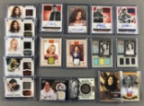 Group of 17 celebrity trading cards