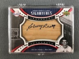 Johnny Pesky signature baseball card