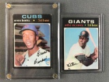 1971 Topps Banks and McCovey